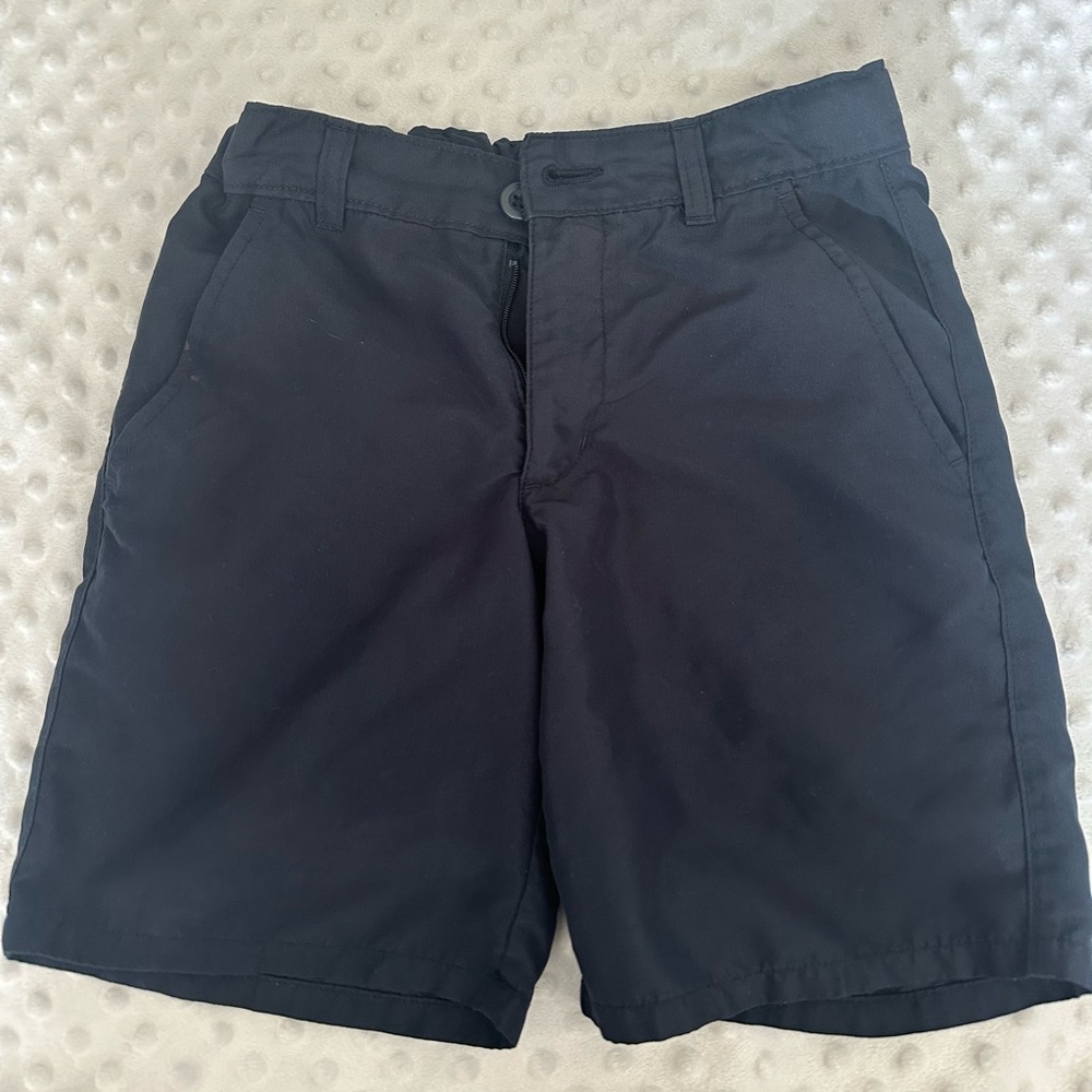 2 Pairs Navy Blue Boys Size 8 Uniform Shorts - Gap Kids and Nautical